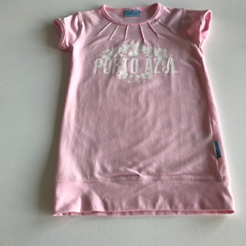 ( 3 for 20) NWOT - Pink Floral Tshirt Dress - size 4/5T